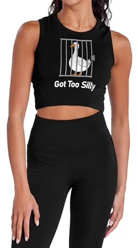 A Got Too Silly Goose tank top