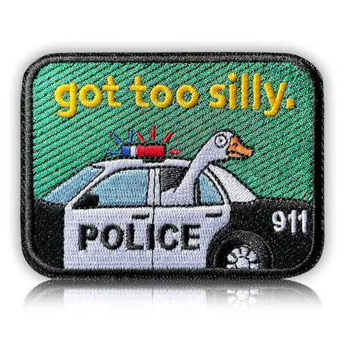 Jailbird Patch, Green (police print, FengechoCstm)