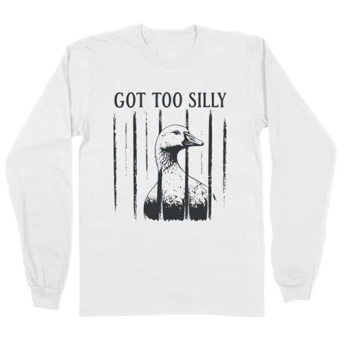 Long Sleeve, White, size XL
