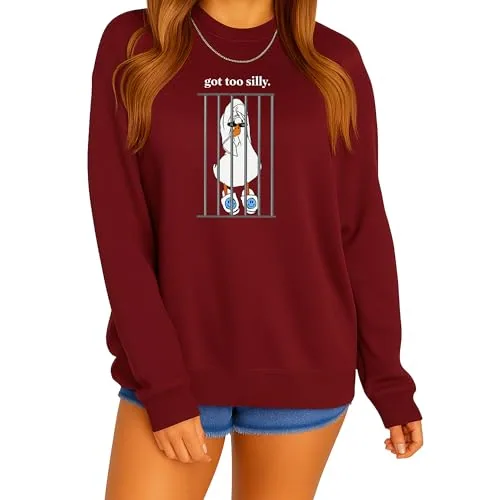 Sweatshirt, Maroon, size XL