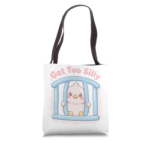 Meme Tote Bag, White (cut for kids)