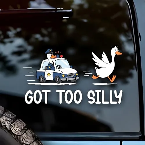 Jailbird Sticker, White