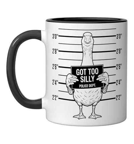 Animal Pun Mug, Black / White