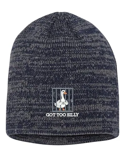 Jailbird Hat, Navy / Dark Grey