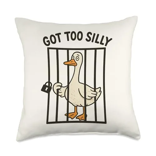 Animal Pun Pillow, Multicolor (retro print)