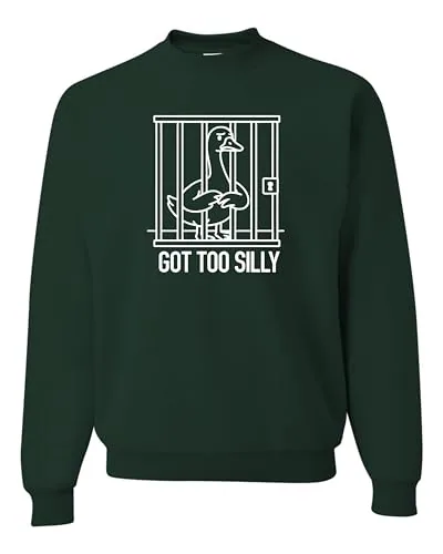 Jailbird Sweatshirt, Forest Green, size 5XL