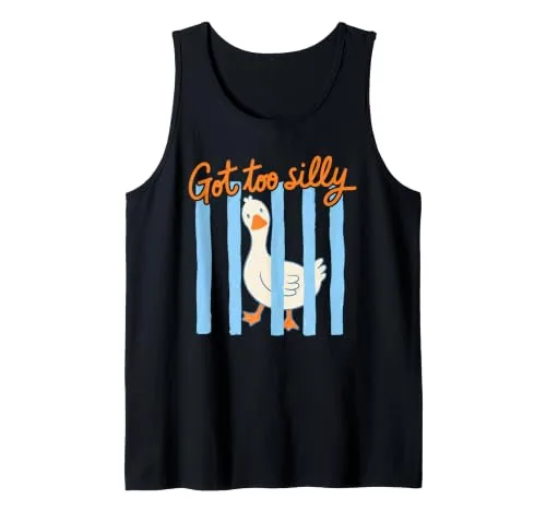 Animal Pun Tank Top, Black, size S (Funny Humor)