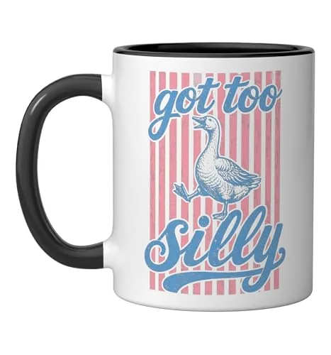 Meme Mug, Black / White (retro print)