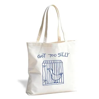 Tote Bags with the joke on them
