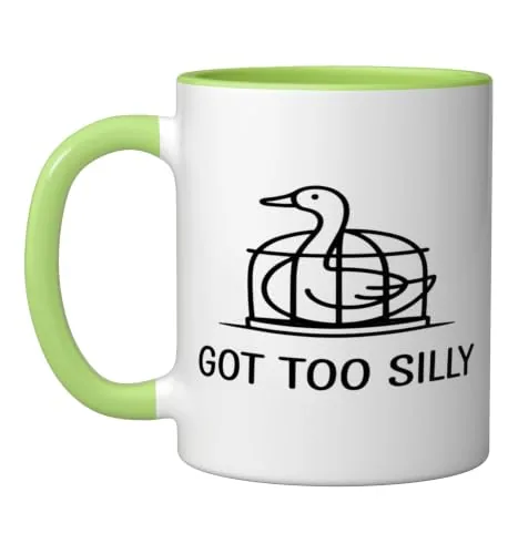 Jailbird Mug, Green / White