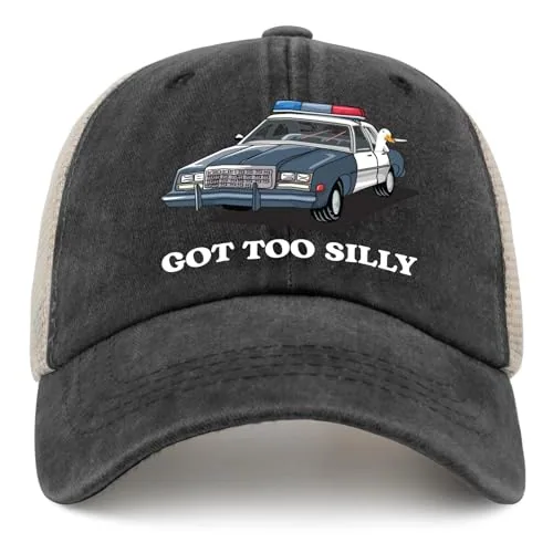 A Got Too Silly Goose baseball cap